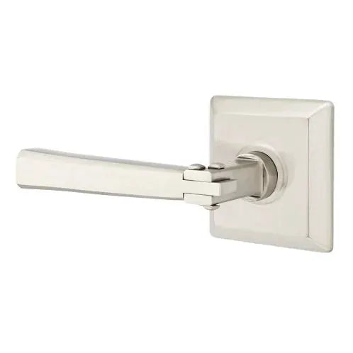 Emtek Arts and Crafts Door Lever with Quincy Rose by Emtek