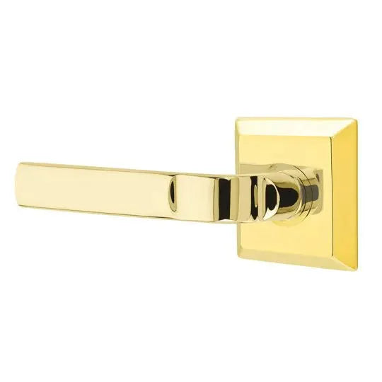 Emtek Aston Lever with Quincy Rose by Emtek