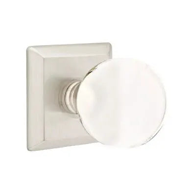 Emtek Bristol Door Knob with Quincy Rose by Emtek