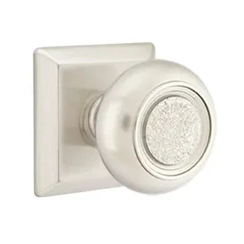 Emtek Belmont Knob with Quincy Rose by Emtek