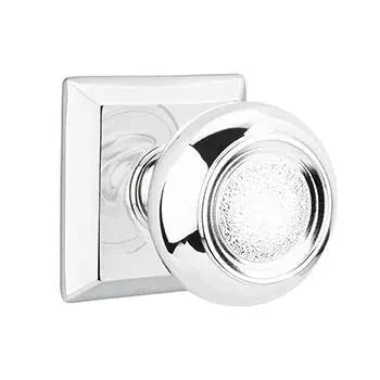 Emtek Belmont Knob with Quincy Rose by Emtek