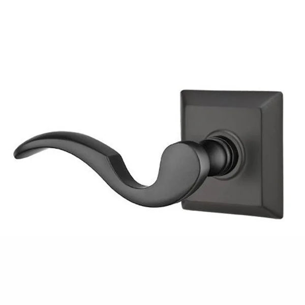 Emtek Cortina Door Lever with Quincy Rose by Emtek
