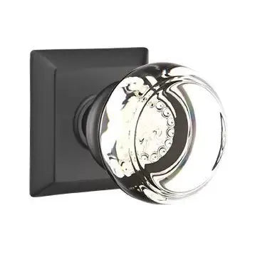 Emtek Georgetown Door Knob with Quincy Rose by Emtek