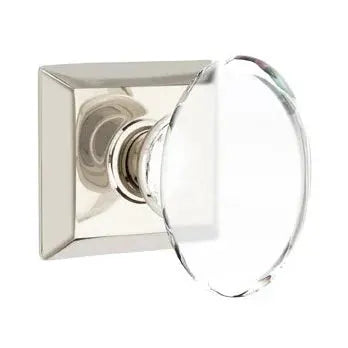 Emtek Hampton Door Knob with Quincy Rose by Emtek