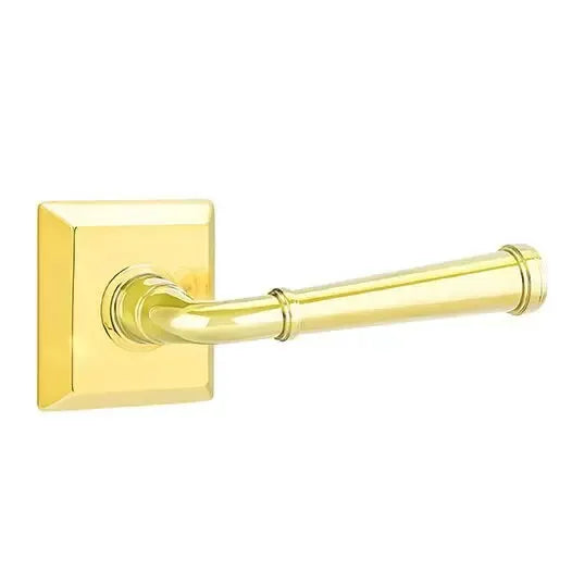 Emtek Merrimack Lever with Quincy Rose by Emtek