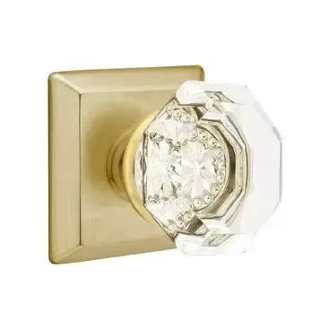 Emtek Old Town Door Knob with Quincy Rose by Emtek
