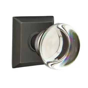Emtek Providence Door Knob with Quincy Rose by Emtek