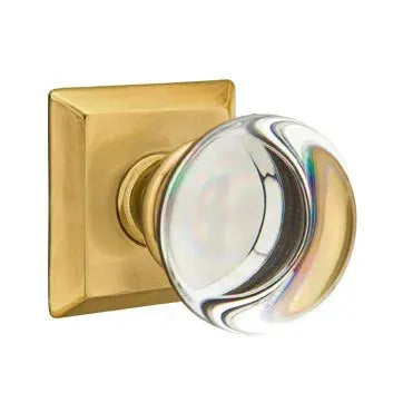 Emtek Providence Door Knob with Quincy Rose by Emtek