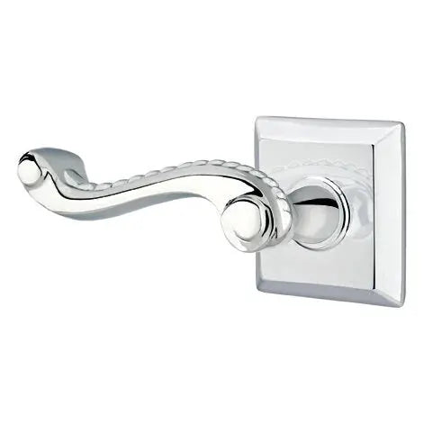 Emtek Rope Lever with Quincy Rose by Emtek
