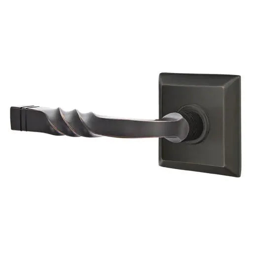 Emtek Sante Fe Lever with Quincy Rose by Emtek