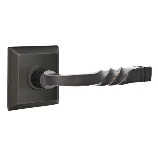 Emtek Sante Fe Lever with Quincy Rose by Emtek