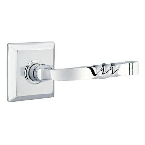 Emtek Sante Fe Lever with Quincy Rose by Emtek