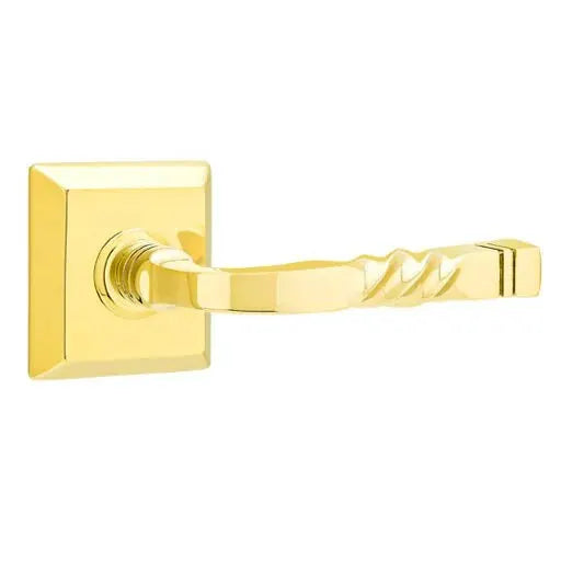 Emtek Sante Fe Lever with Quincy Rose by Emtek