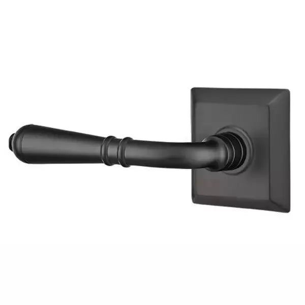 Emtek Turino Door Lever with Quincy Rose by Emtek
