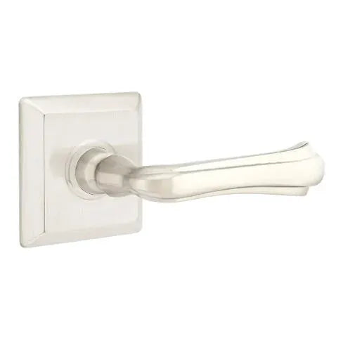 Emtek Wembley Lever with Quincy Rose by Emtek