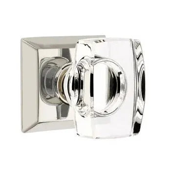 Emtek Windsor Door Knob with Quincy Rose by Emtek