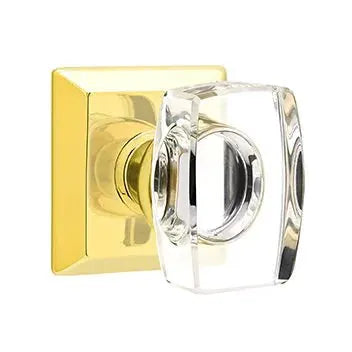 Emtek Windsor Door Knob with Quincy Rose by Emtek