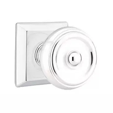 Emtek Waverly Door Knob with Quincy Rose by Emtek