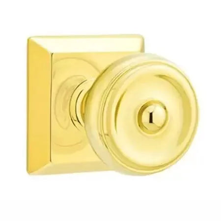 Emtek Waverly Door Knob with Quincy Rose by Emtek