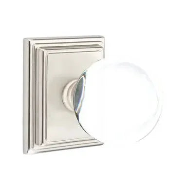 Emtek Bristol Door Knob with Wilshire Rose by Emtek