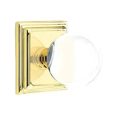 Emtek Bristol Door Knob with Wilshire Rose by Emtek