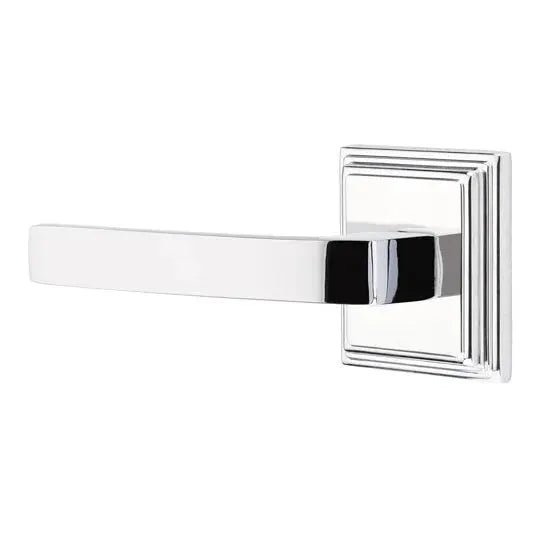 Emtek Breslin Lever with Wilshire Rose by Emtek