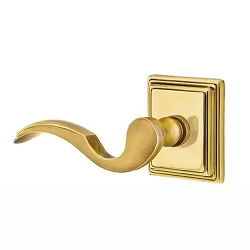 Emtek Cortina Door Lever with Wilshire Rose by Emtek