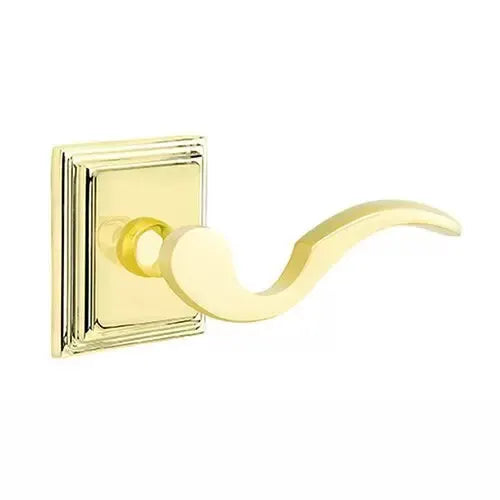 Emtek Cortina Door Lever with Wilshire Rose by Emtek