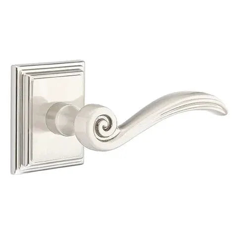 Emtek Elan Lever with Wilshire Rose by Emtek