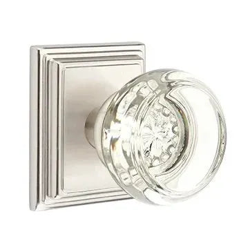 Emtek Georgetown Door Knob with Wilshire Rose by Emtek