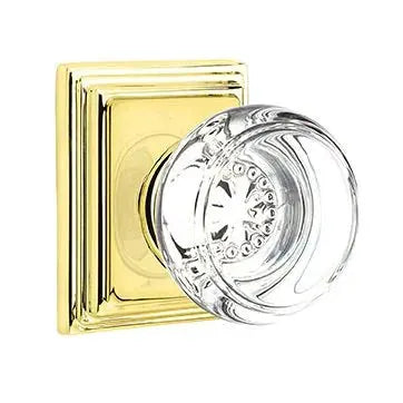 Emtek Georgetown Door Knob with Wilshire Rose by Emtek