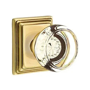 Emtek Georgetown Door Knob with Wilshire Rose by Emtek
