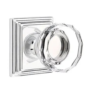 Emtek Lowell Door Knob with Wilshire Rose by Emtek