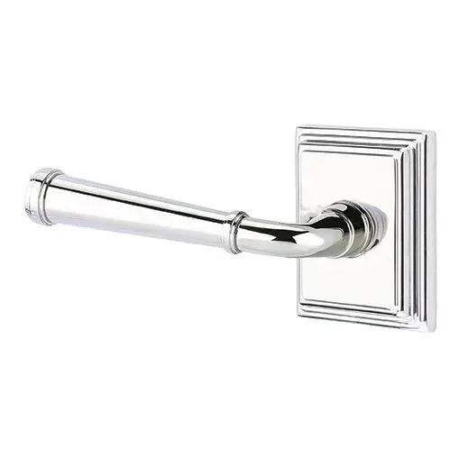 Emtek Merrimack Lever with Wilshire Rose by Emtek