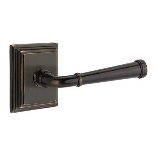 Emtek Merrimack Lever with Wilshire Rose by Emtek