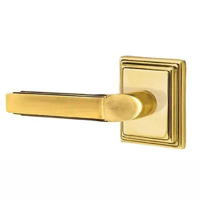 Emtek Milano Door Lever with Wilshire Rose by Emtek