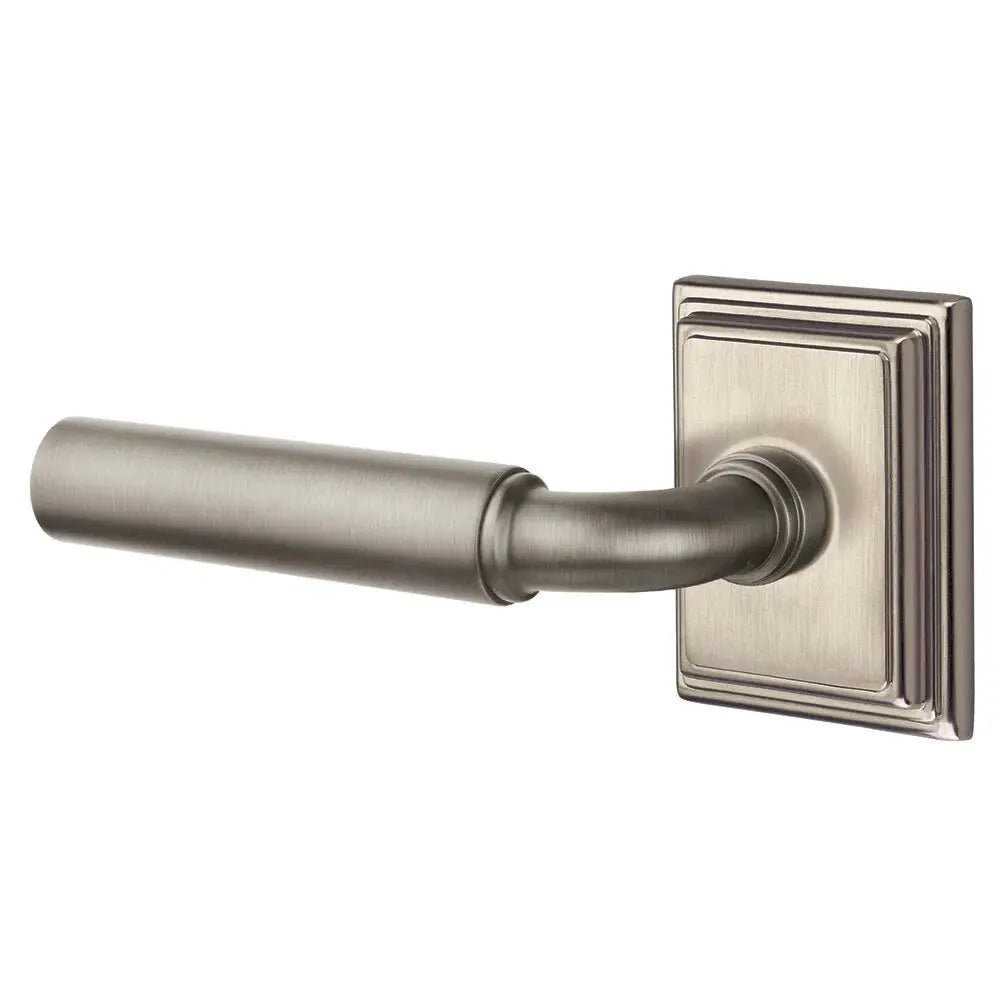 Emtek Manning Door Lever with Wilshire Rose by Emtek