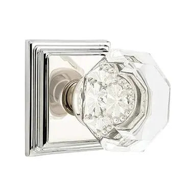 Emtek Old Town Door Knob with Wilshire Rose by Emtek