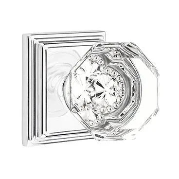 Emtek Old Town Door Knob with Wilshire Rose by Emtek