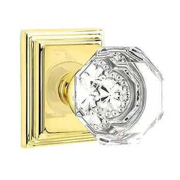Emtek Old Town Door Knob with Wilshire Rose by Emtek