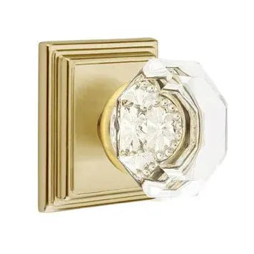 Emtek Old Town Door Knob with Wilshire Rose by Emtek