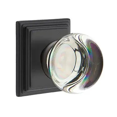 Emtek Providence Door Knob with Wilshire Rose by Emtek
