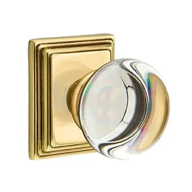 Emtek Providence Door Knob with Wilshire Rose by Emtek