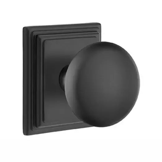 Emtek Providence Door Knob with Wilshire Rose by Emtek