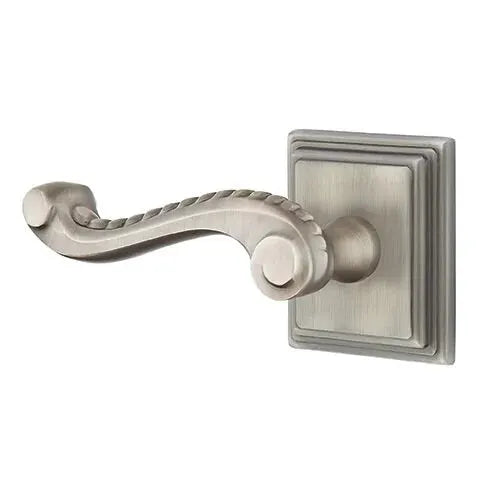 Emtek Rope Lever with Wilshire Rose by Emtek