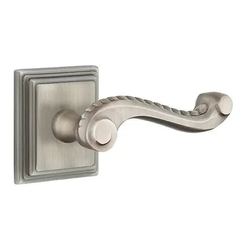 Emtek Rope Lever with Wilshire Rose by Emtek