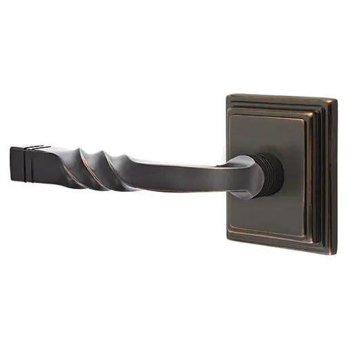 Emtek Sante Fe Lever with Wilshire Rose by Emtek