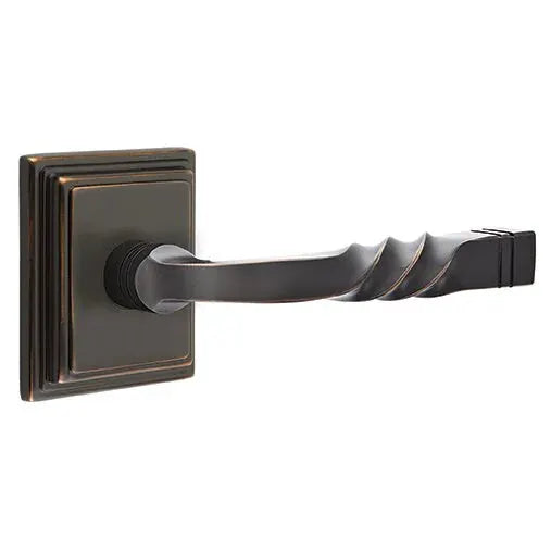 Emtek Sante Fe Lever with Wilshire Rose by Emtek