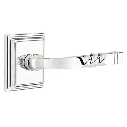 Emtek Sante Fe Lever with Wilshire Rose by Emtek