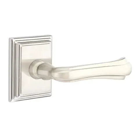 Emtek Wembley Lever with Wilshire Rose by Emtek